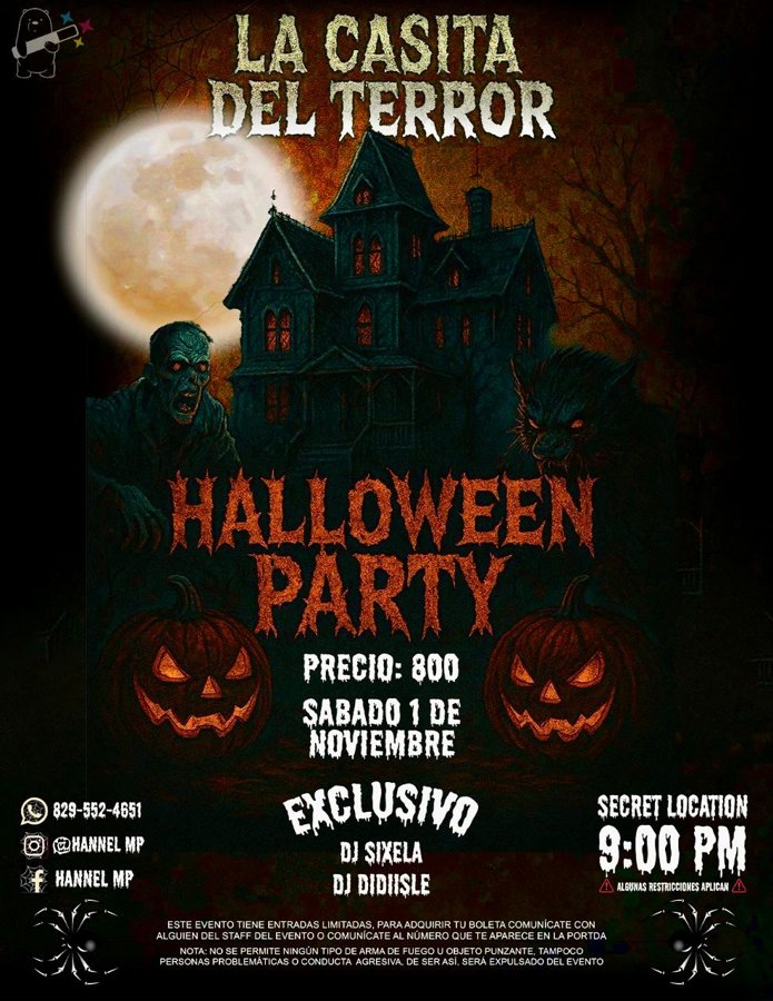 Flyer Halloween Party